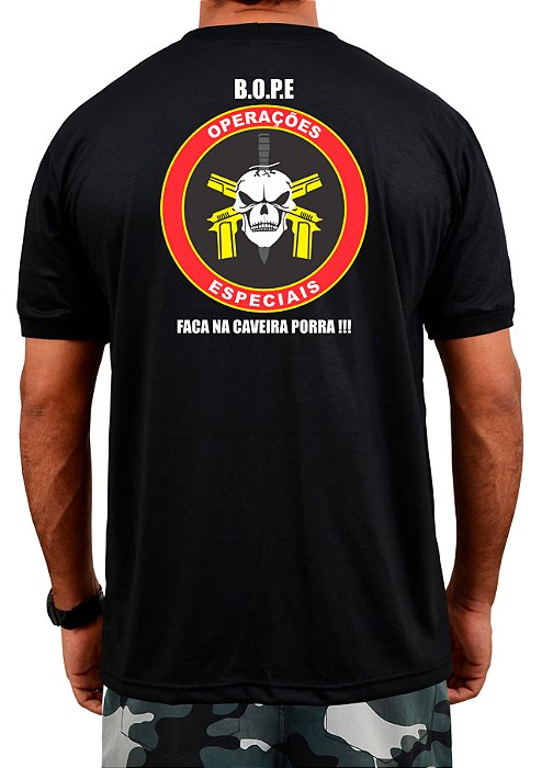 CAMISETA POLÍCIA BOPE