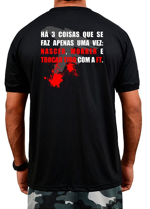 CAMISETA POLÍCIA FORÇA TÁTICA (RAIADA)