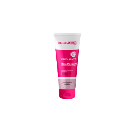Gel Esfoliante Rosa Mosqueta Com Esferas Coconut Pele Seca - Dermachem