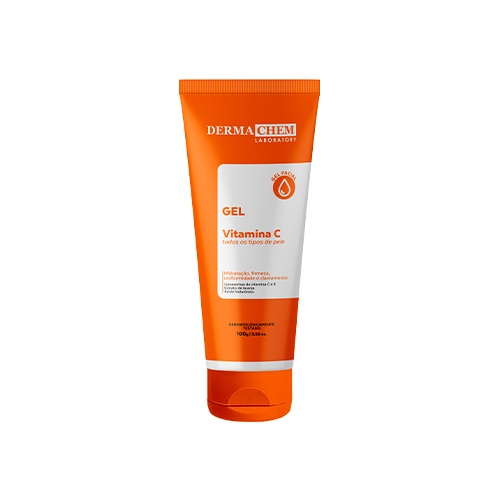 Gel Facial Anti-Idade Dermachem Vitamina C 100 ml