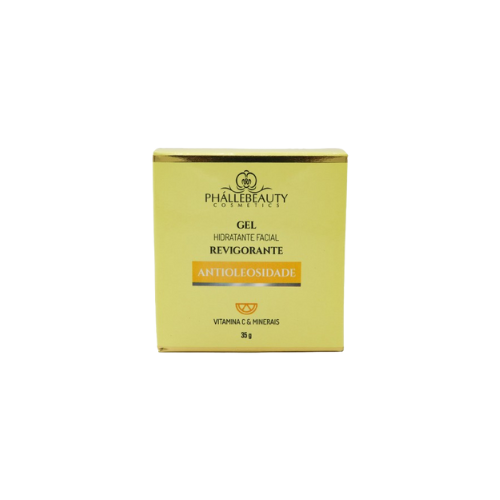 Gel Facial Revigorante Antioleosidade Vit C e Minerais Phállebeauty