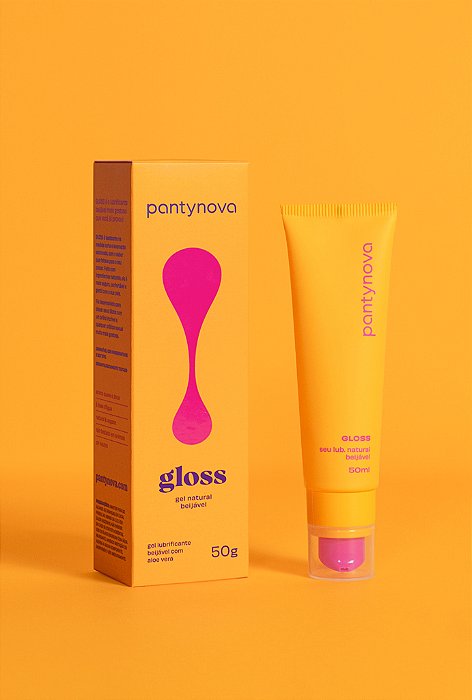 Gloss Lubrificante Beijável Natural 50ml