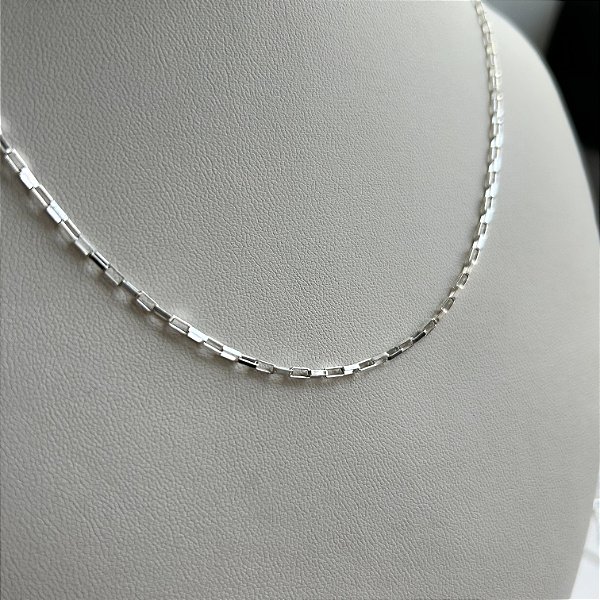 Corrente Elos Cartier Prata 925 60cm