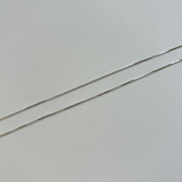 Corrente Veneziana em Prata 925 45cm