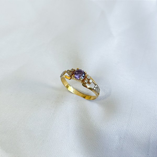 Anel de formatura AO79 - Ouro 10k e 18k