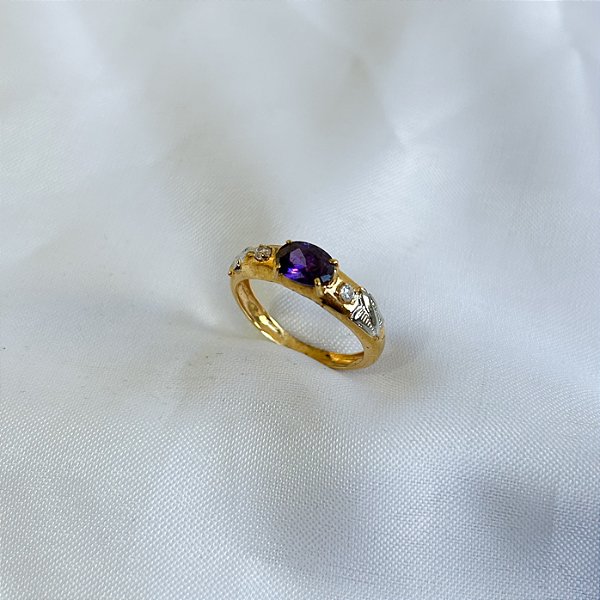 Anel de formatura AO77 - Ouro 10k e 18k