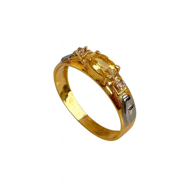 Anel de formatura AO71 - Ouro 10k e 18k