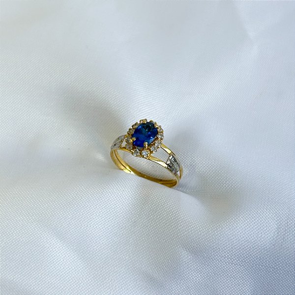 Anel de formatura AO56 - Ouro 10k e 18k