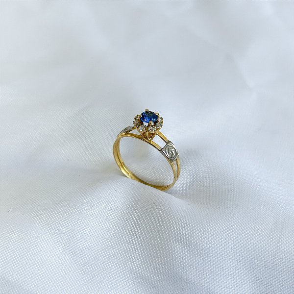 Anel de formatura AO55 - Ouro 10k e 18k