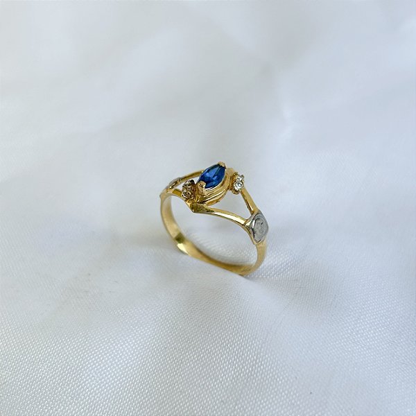 Anel de formatura AO90 - Ouro 10k e 18k