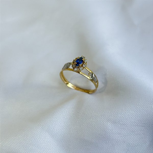Anel de formatura AO58 - Ouro 10k e 18k