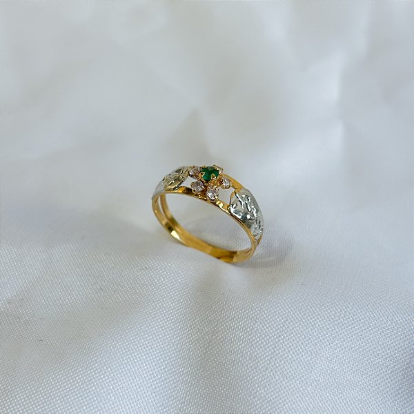 Anel de formatura AO70 - Ouro 10k e 18k