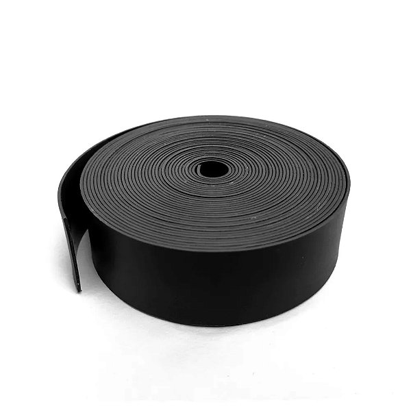 Fita Isolante Termo Retrátil 25,4 mm Preto (Venda Metro linear)