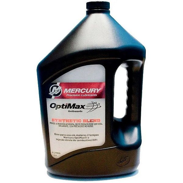 Óleo para motor 2 tempos Mercury OPTIMAX 20W 4 litros