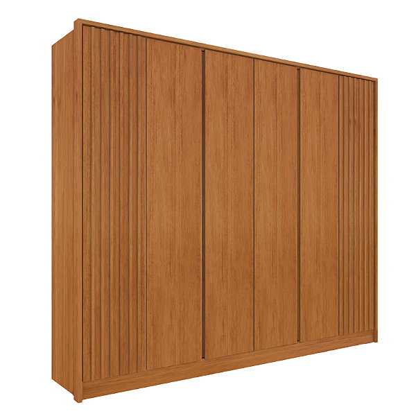 Guarda Roupa Barcelona 6 portas Cinamomo