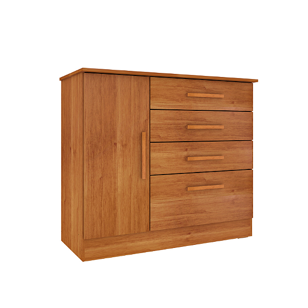 Comoda Chicago 4 gavetas Tcil Cinamomo