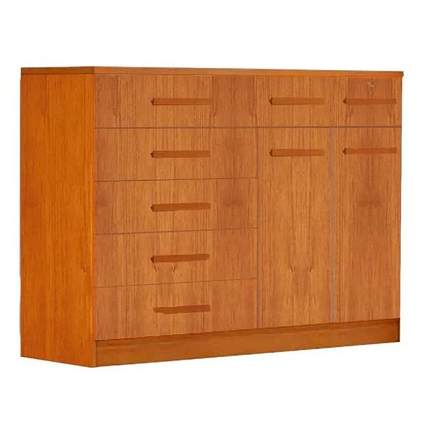 Cômoda Petrus 100% MDF Larg.: 1.48 - Nature