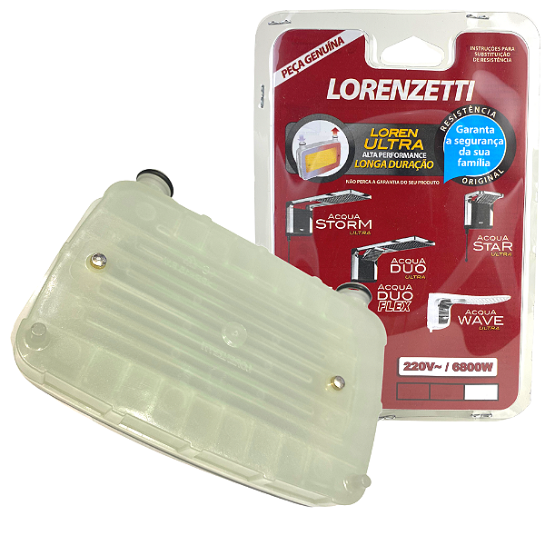 Resistência Acqua Ultra 220v 6800w Lorenzetti