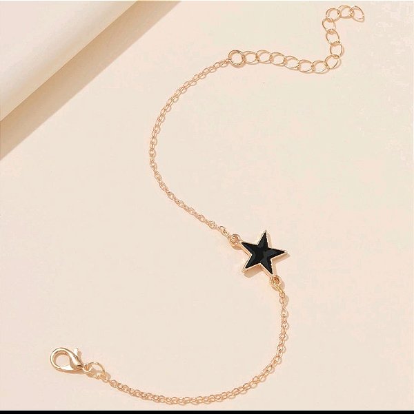Pulseira Estrela de Ouro