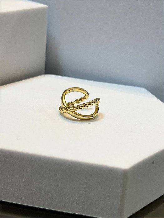 Pircing Fake Banhado a Ouro 18k