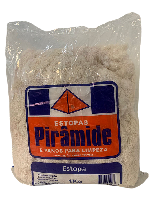 Estopa Pirâmide de Polimento 1Kg