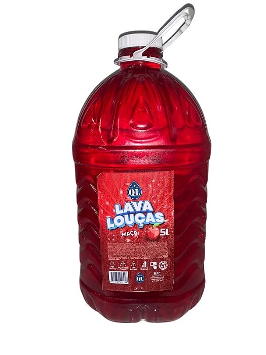Detergente Lava Louças Maçã 5Lts