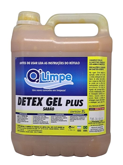 Detex Gel Plus 5Lts