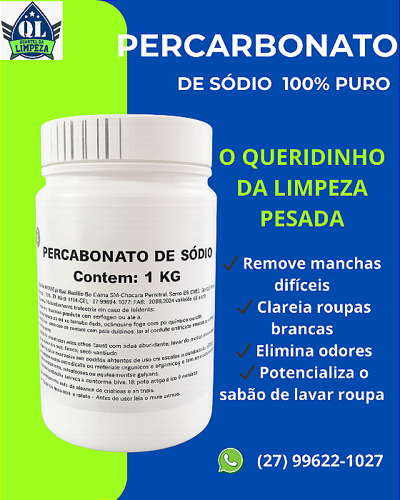 Percabonato de Sódio 1 kg