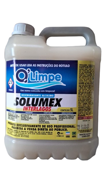Desengraxante Solumex Interlagos QLimpe 5lt