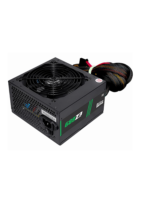 FONTE ATX 500W REAIS GAMING MARSTER EZ8898F 80 PLUS