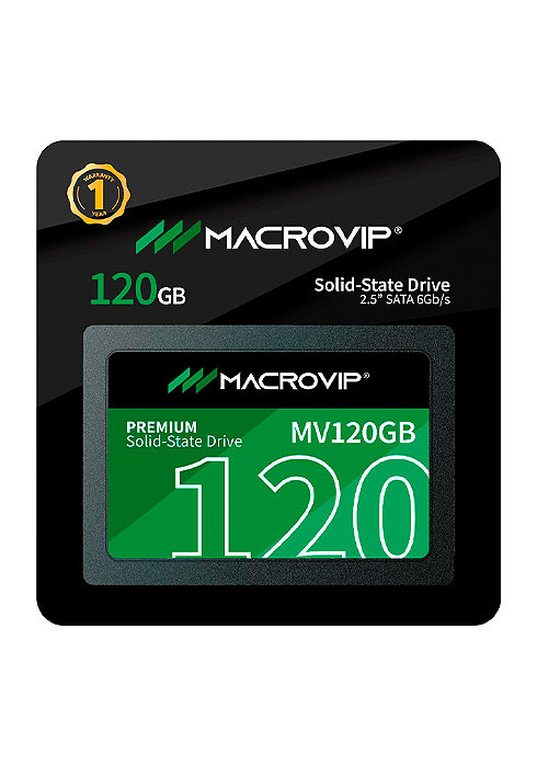 HD SSD 120GB SATA3 2.5" MV120 - MACROVIP PREMIUM