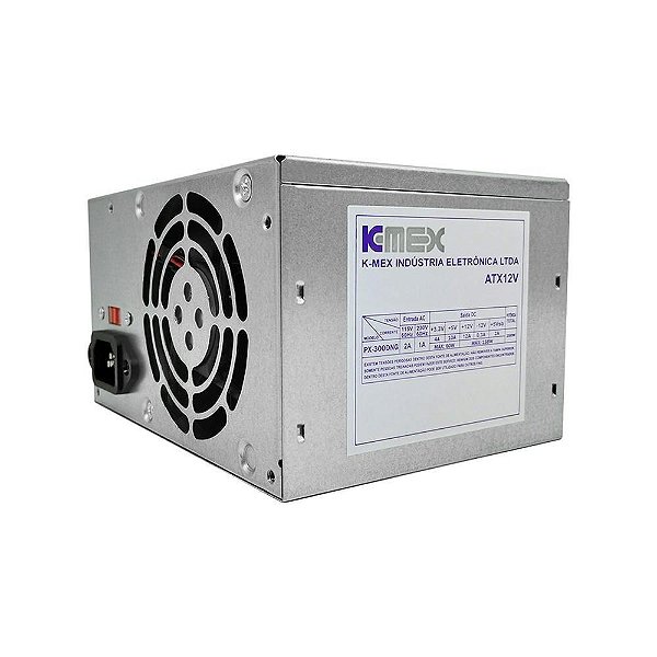 FONTE ATX 200W NOMINAL - K-MEX