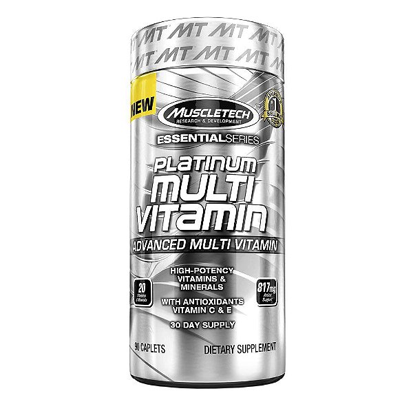 PLATINUM MULTI VITAMIN 60 CAPSULAS - MUSCLETECH