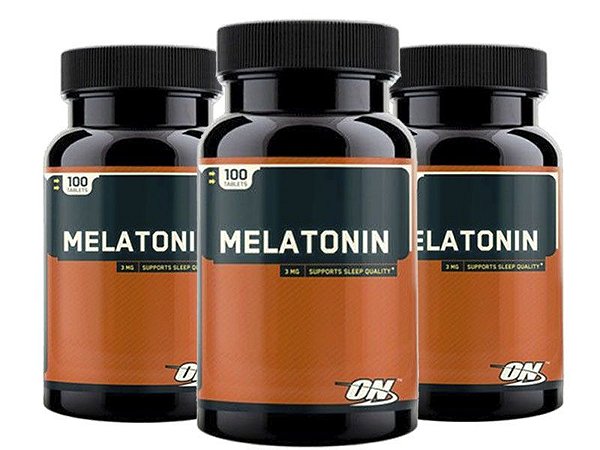 KIT 3 UNIDADES INDUTOR SONO 100 CÁPSULAS - OPTIMUM NUTRITION