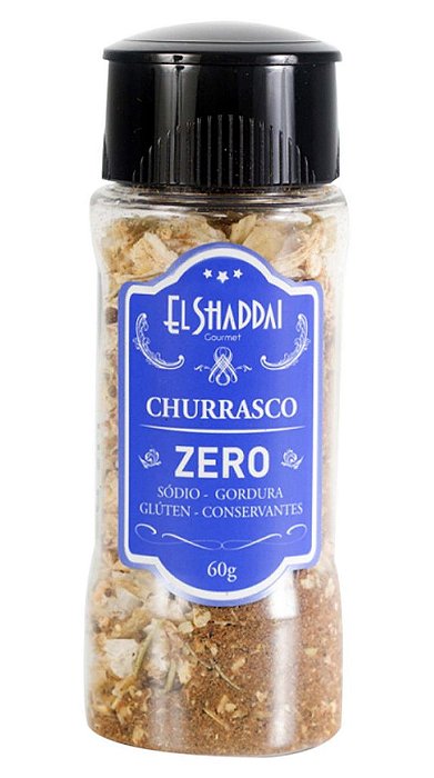TEMPERO CHURRASCO ZERO 60 GR - EL SHADDAI