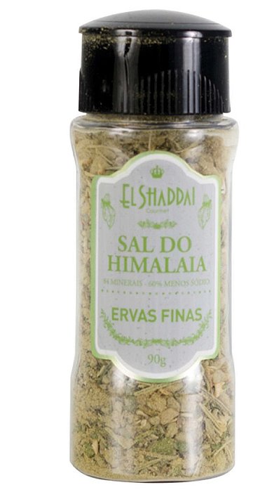 SAL DO HIMALAIA TEMPERADO ERVAS FINAS MOEDOR 90 GR - EL SHADDAI