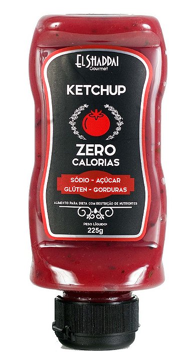 MOLHO KETCHUP ZERO 225 GR - EL SHADDAI