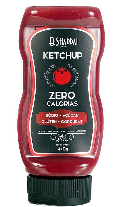 MOLHO KETCHUP ZERO 440 GR - EL SHADDAI