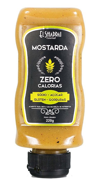 MOLHO MOSTARDA ZERO 220 GR - EL SHADDAI