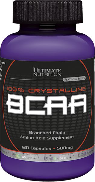 BCAA 500 MG 60 CÁPSULAS - ULTIMATE NUTRITION