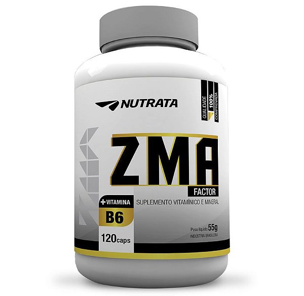 ZMA FACTOR 120 CÁPSULAS - NUTRATA