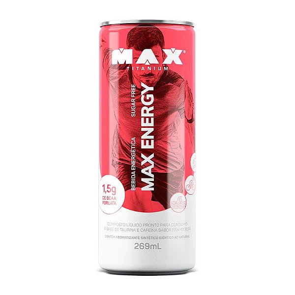 MAX ENERGY 269 ML FRAMBOESA - MAX TITANIUM