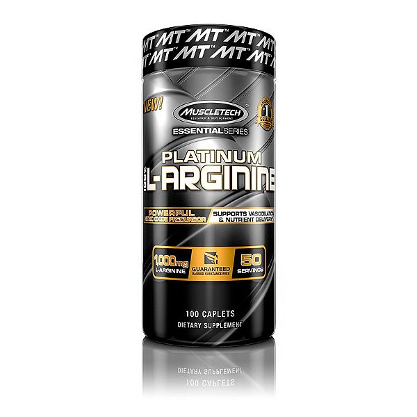 PLATINUM 100% L-ARGININE (100CAPS) -  MUSCLETECH