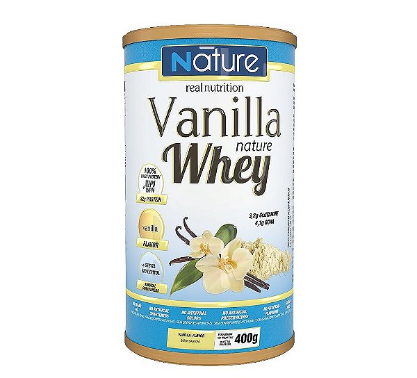 VANILLA WHEY 400 GR - NUTRATA