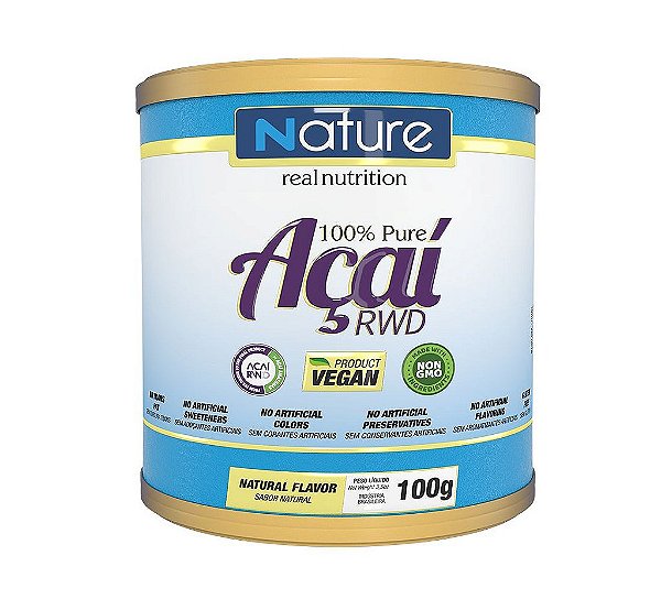 100% PURE AÇAI RWD 100 GR - NUTRATA