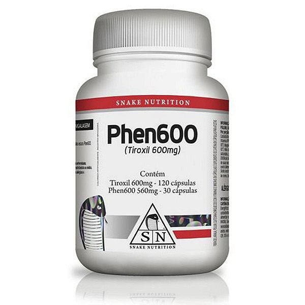 PHEN 600 150 CÁPSULAS - SNAKE NUTRITION