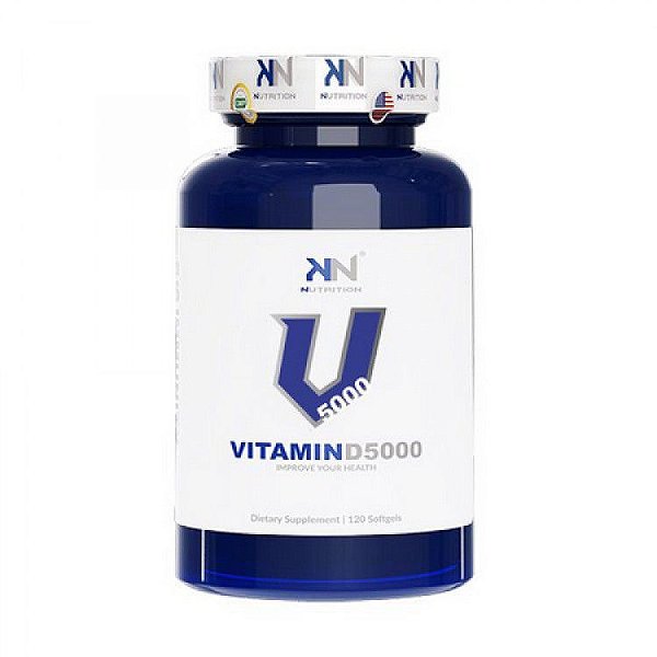 VITAMINA D-3 5.000 IU 120 CÁPSULAS - KN NUTRITION