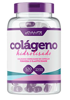 COLÁGENO HIDROLISADO 120 CÁPSULAS - FULLIFE   (VENC 15/05/2021)
