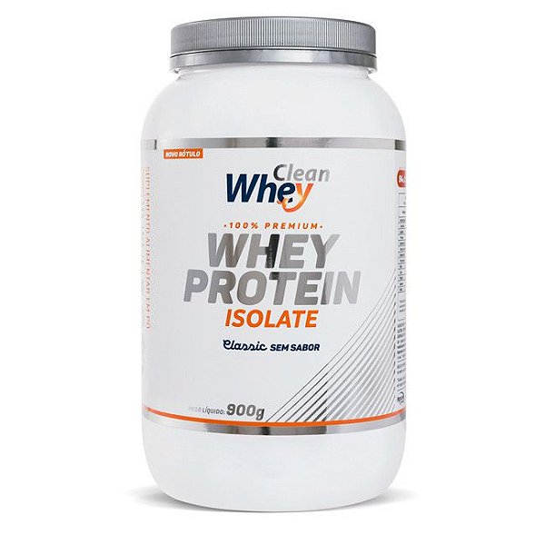 WHEY ISOLATE CLASSIC 900 GR - CLEAN WHEY (SEM SABOR)