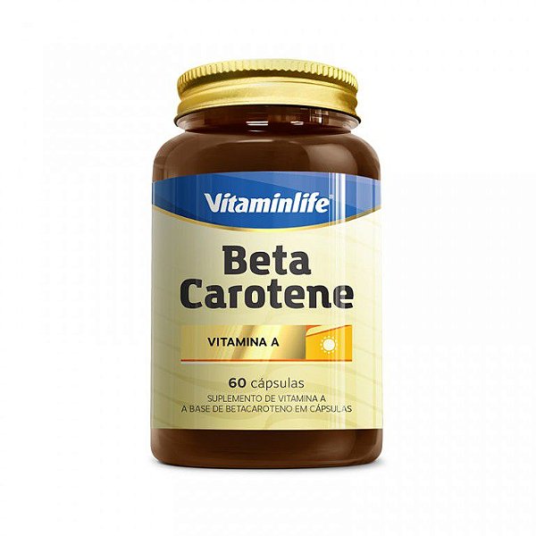 BETA CAROTENE 60 CÁPSULAS - VITAMINLIFE
